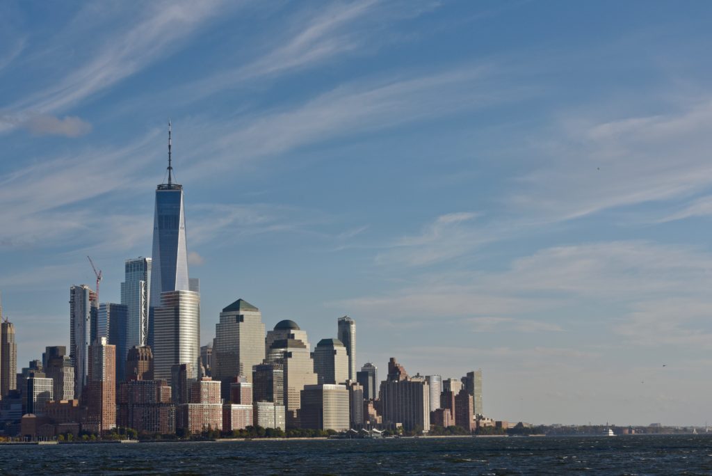 Lower Manhattan from Hoboken