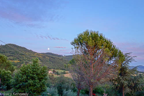 Super Moon at 
Casa Spertaglia,  San Giustino